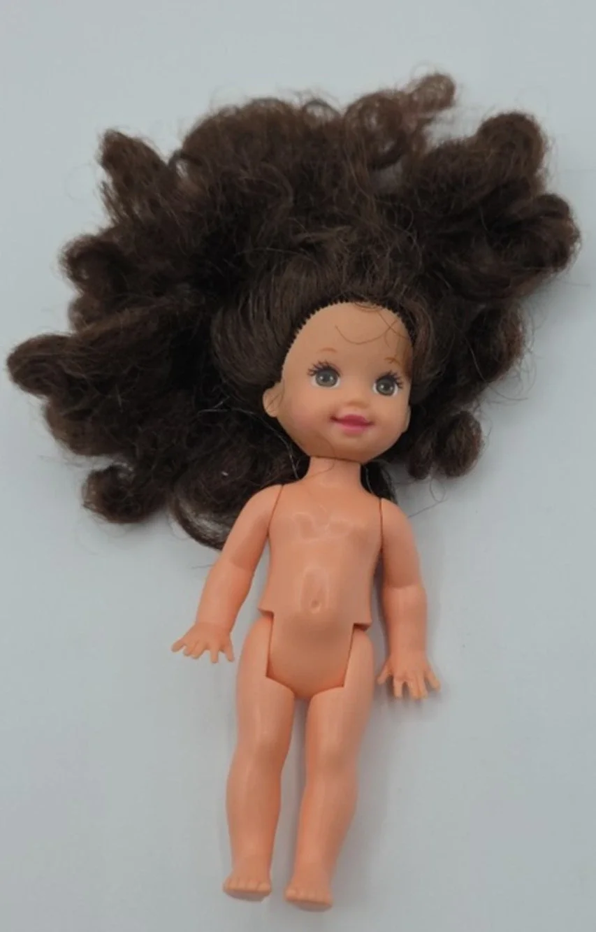 1994 Mattel Barbies Sister Pool Fun Kelly's Friend Nude Doll